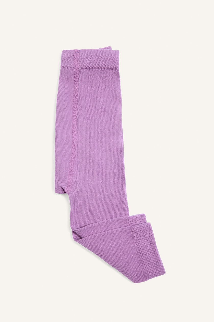 Young Girls - Teen Girls Purple Unisex Cotton Socks