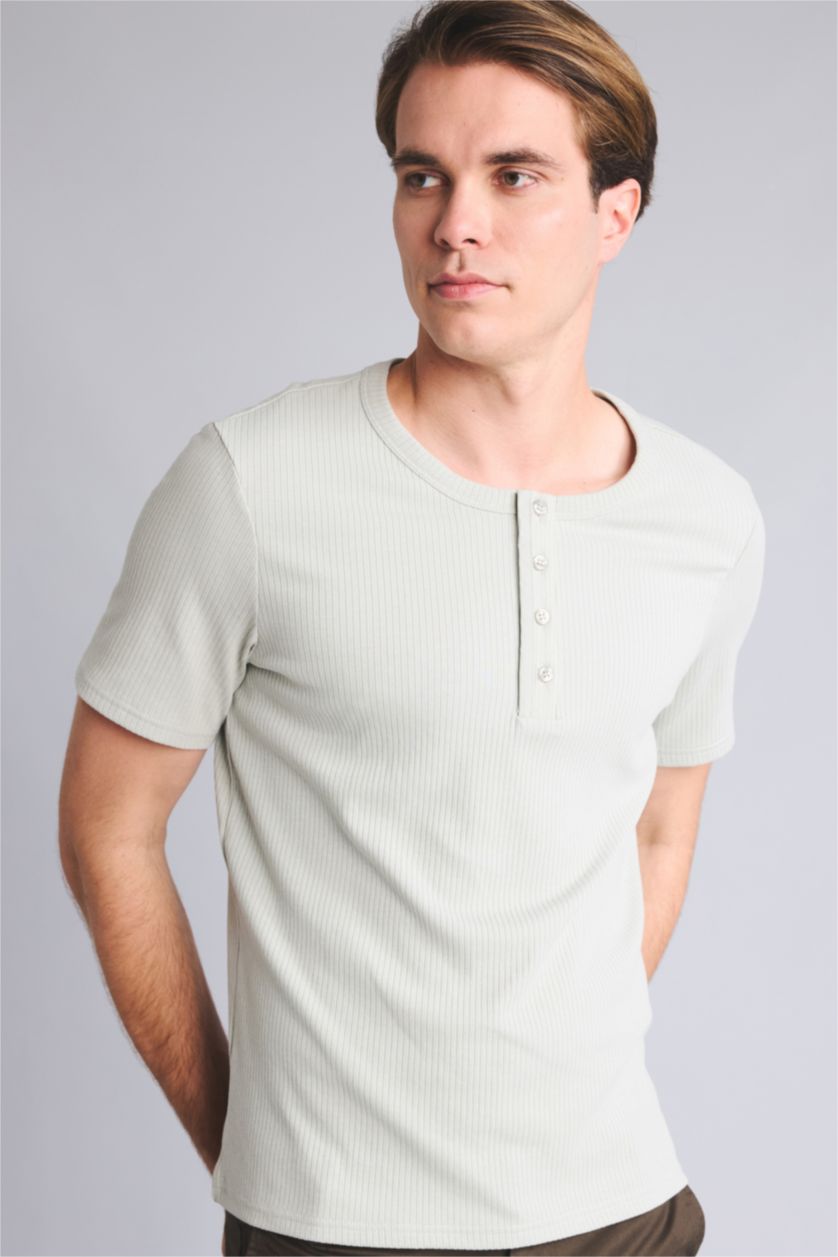 MAN Mint Slim Fit Short Sleeve T-Shirt