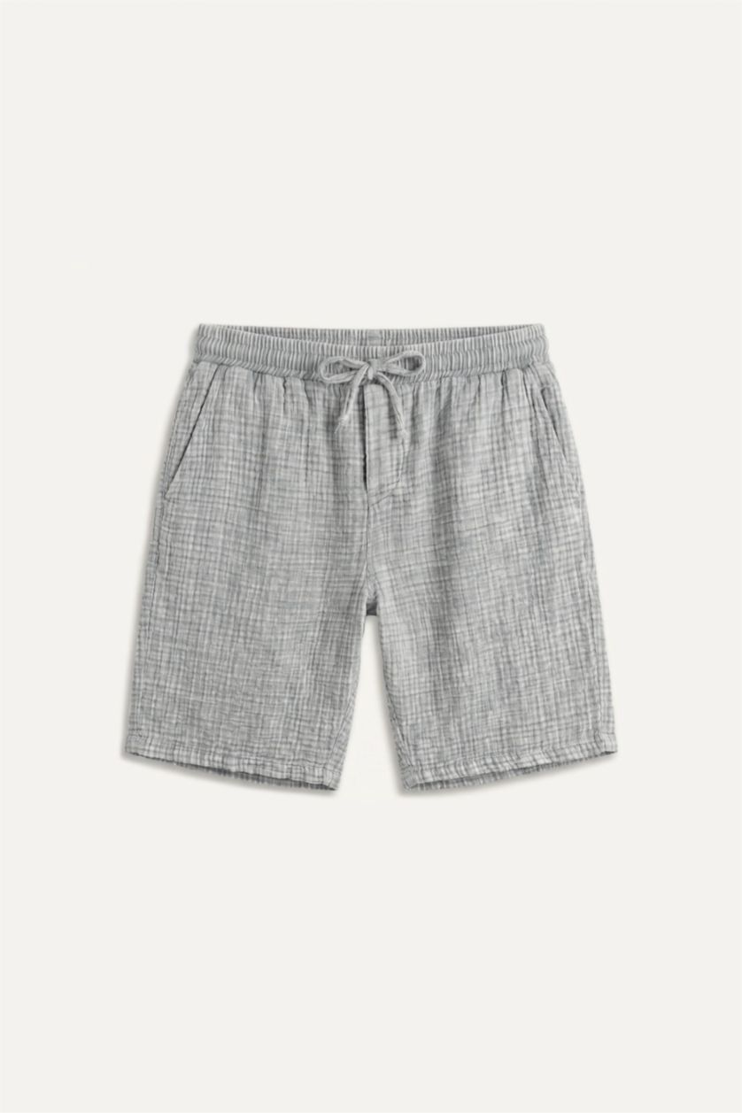 Men Grey Relax Fit