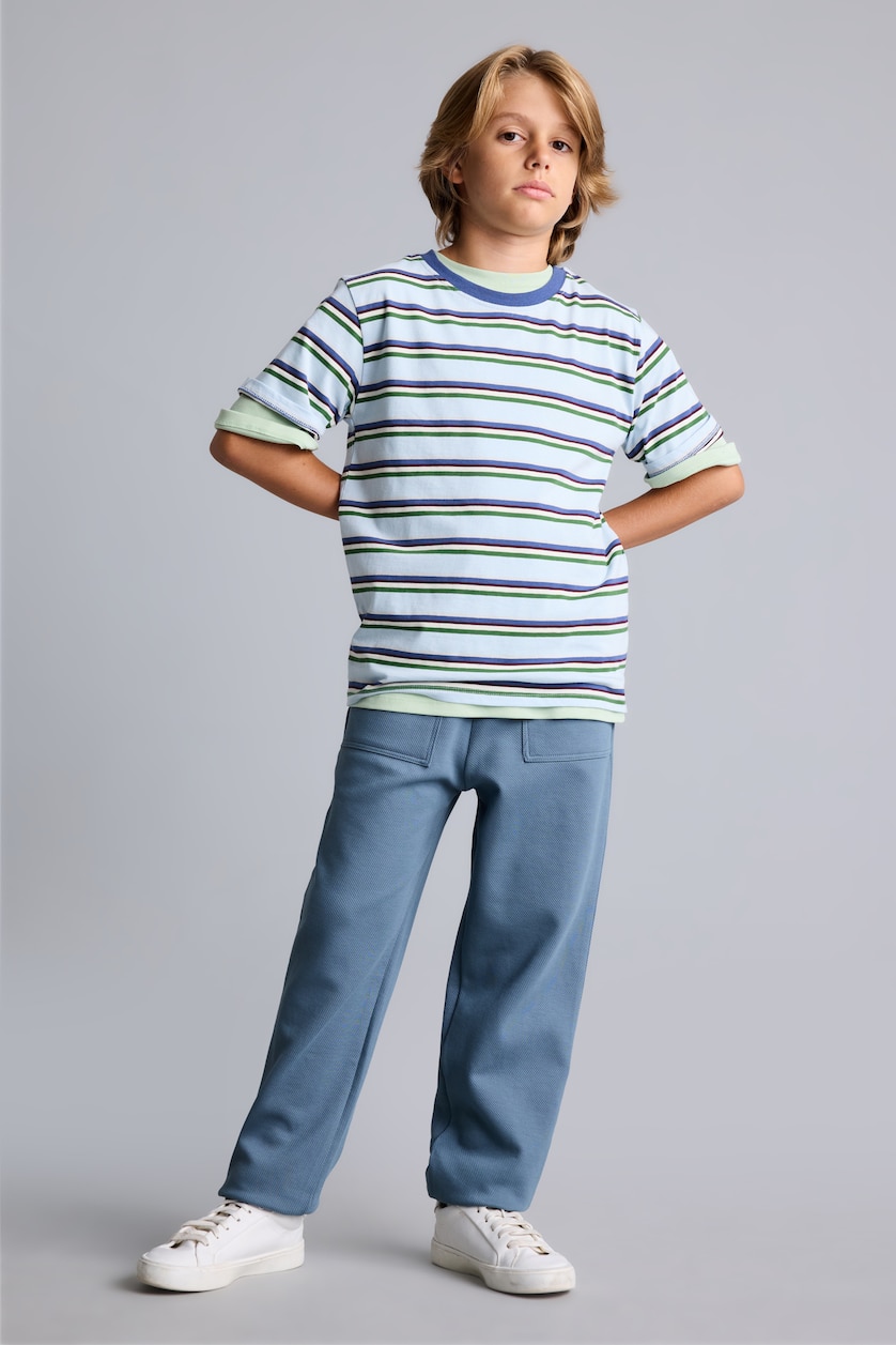 Young Boys - Teen Boys Light Indigo Regular Fit Trousers