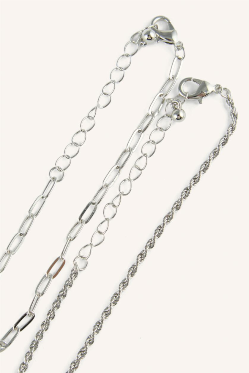 Women Gümüş 4 piece Bracelet