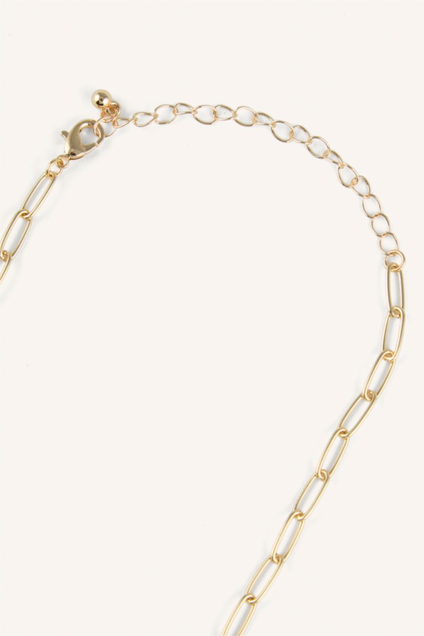 Women Altın 3 piece Necklace