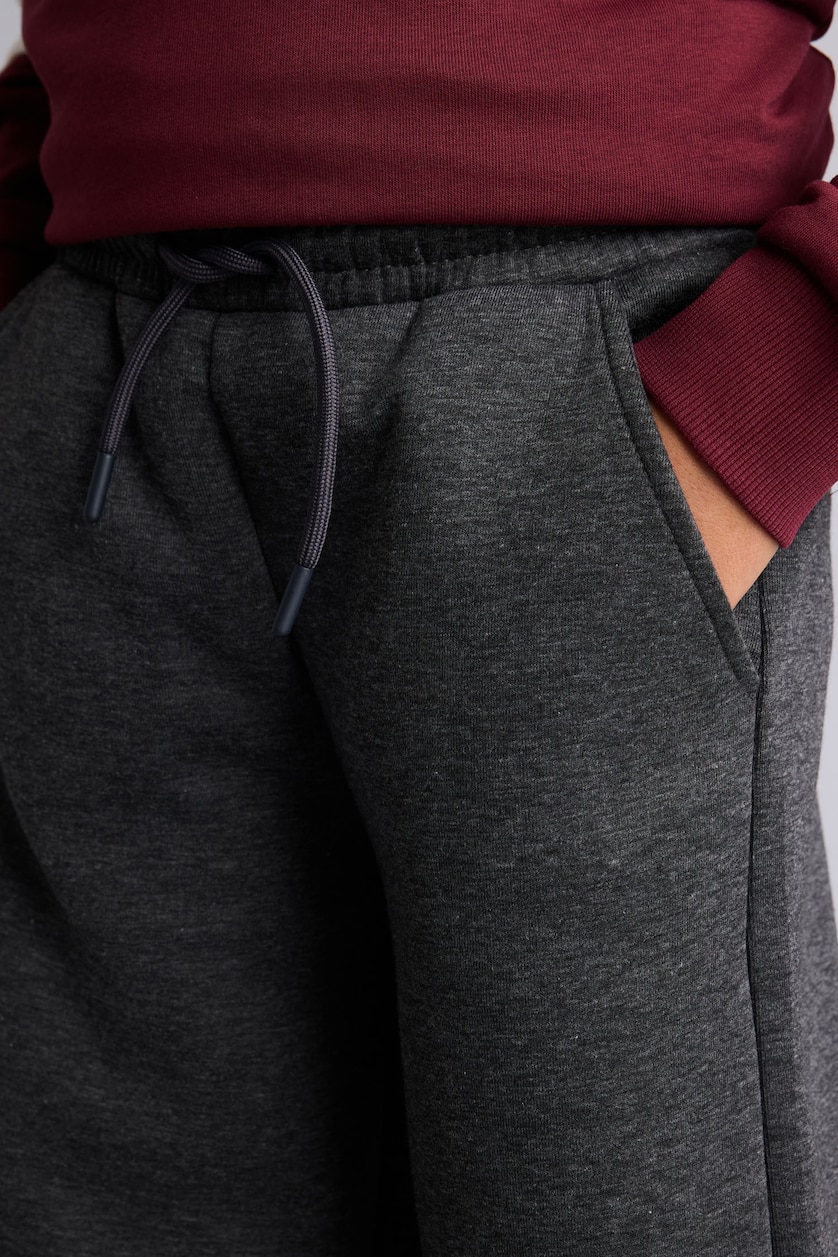 BOYS & TEENS Anthracite Boy Barrel Fit Sweatpants