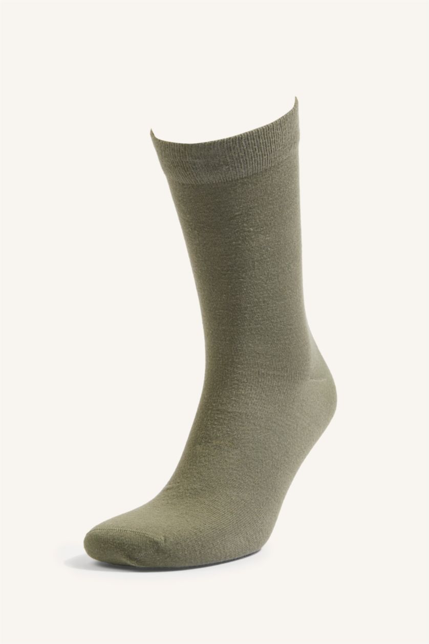 Men Green Man Seamless 3 Piece Bamboo Long Socks