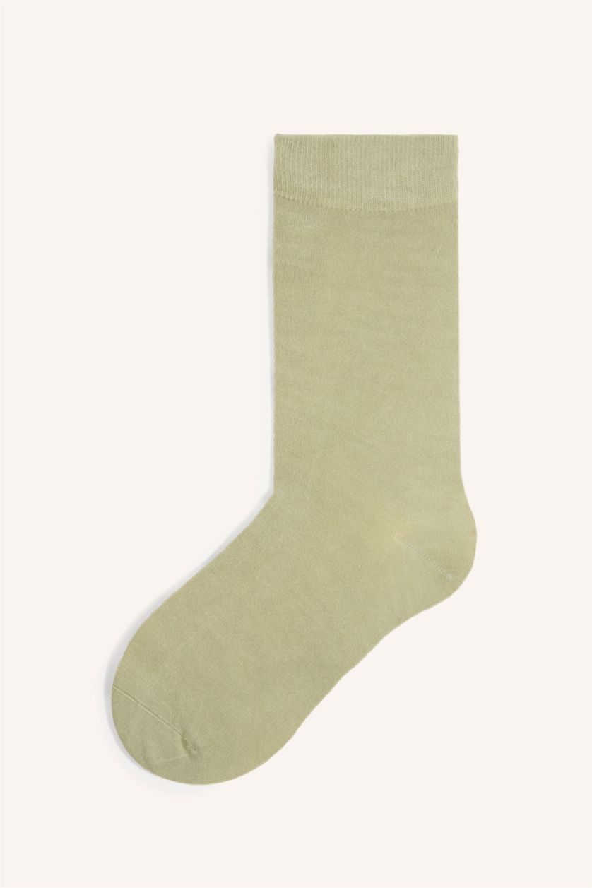 Men Green Man Seamless 3 Piece Bamboo Long Socks