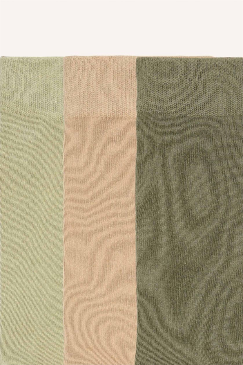 Men Green Man Seamless 3 Piece Bamboo Long Socks