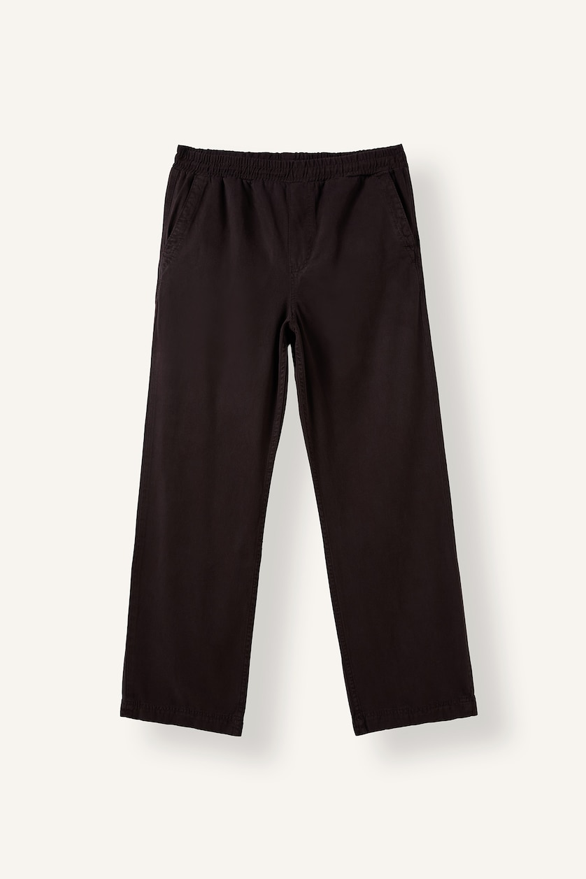 Man Brown Relax Fit Trousers