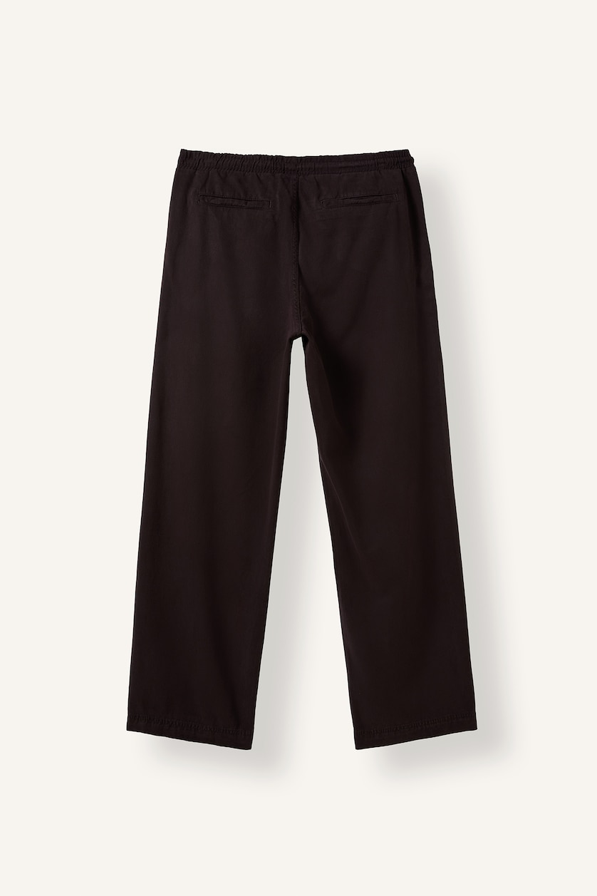 Man Brown Relax Fit Trousers