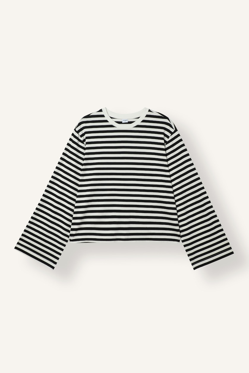 Women Black Standard Fit Long Sleeve T-Shirt