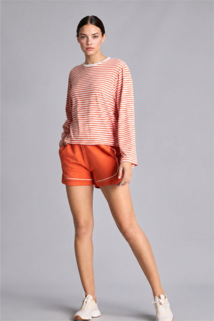 Women Orange Standard Fit