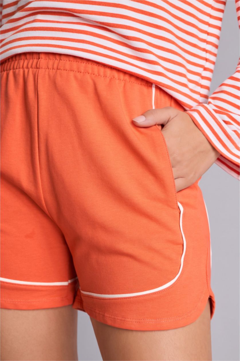 Women Orange Standard Fit