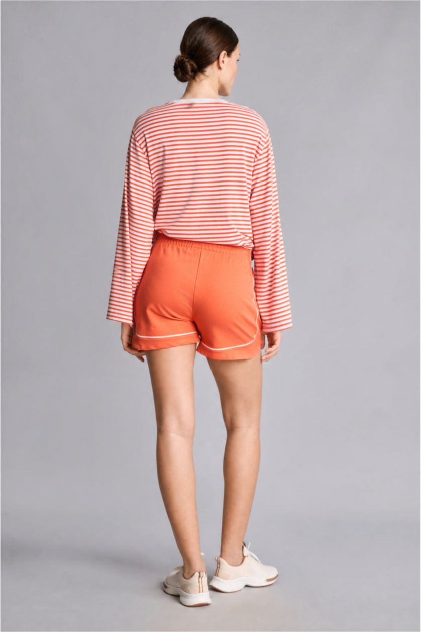 Women Orange Standard Fit