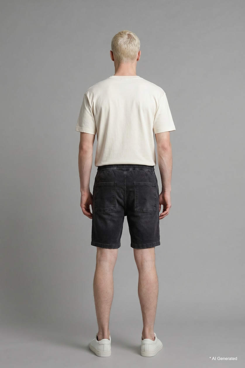 MAN Anthracite Regular Fit Shorts