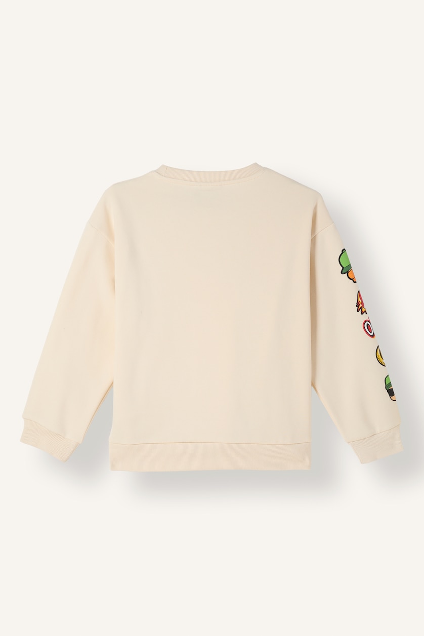Erkek Çocuk - Genç Erkek Taş Stumble Guys Baskılı Sweatshirt Erkek Çocuk