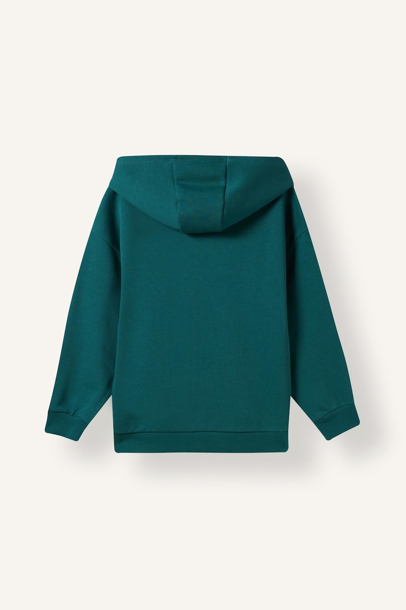 Erkek Çocuk - Genç Erkek Yeşil Stumble Guys Baskılı Sweatshirt Erkek Çocuk