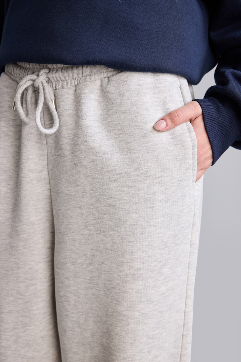 Woman Grey Melange Trousers