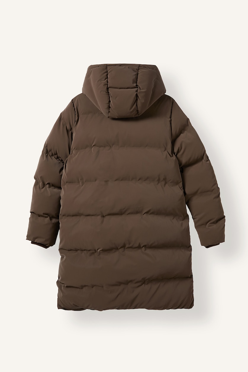 Женщины Коричневый Парка Regular Fit
