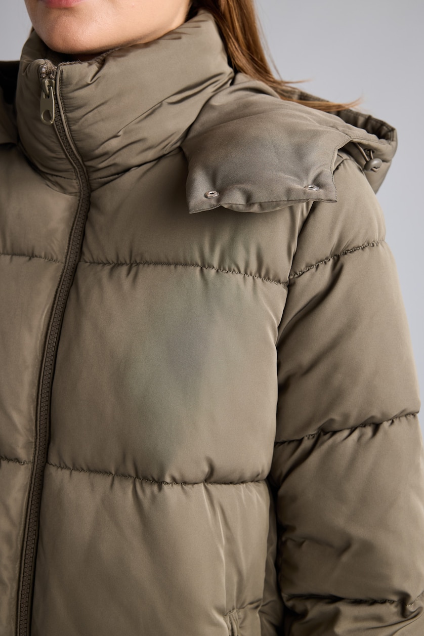 Әйелдерге хаки Regular Fit парка
