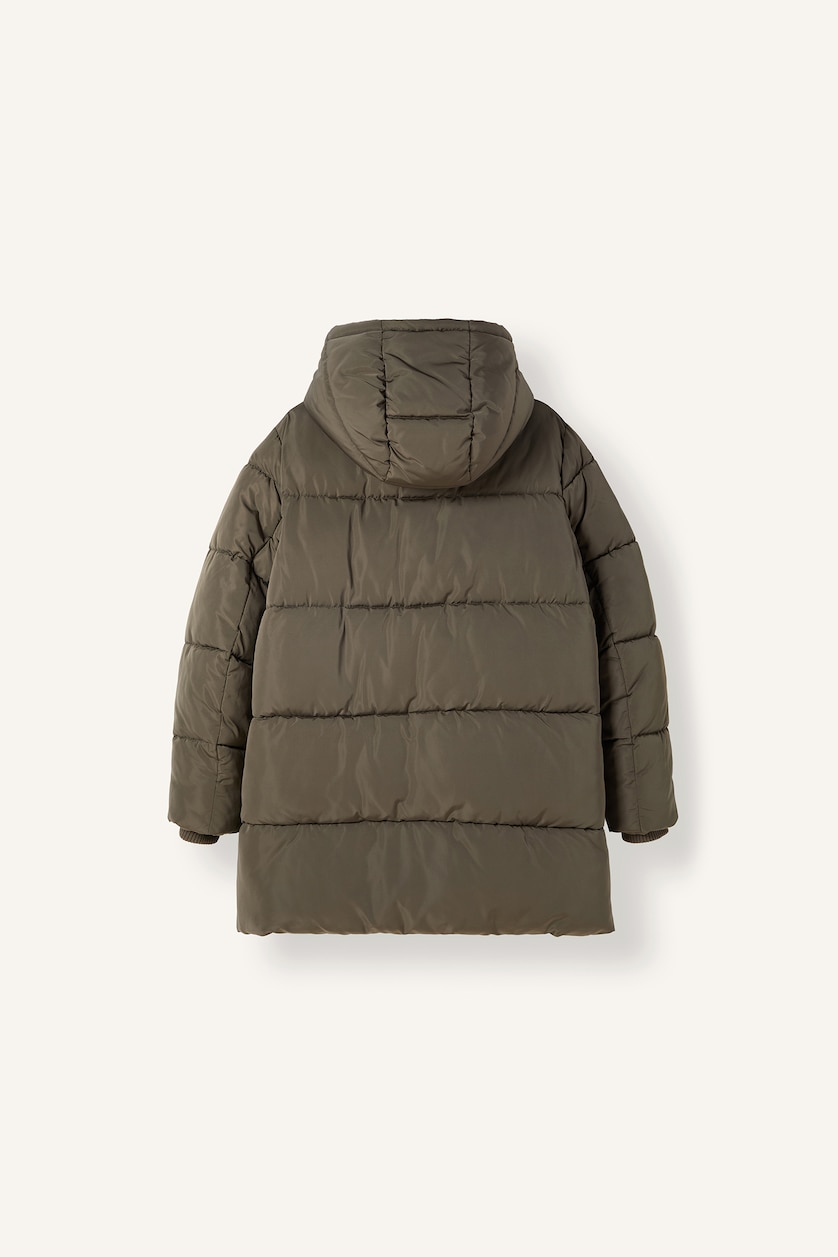 Әйелдерге хаки Regular Fit парка