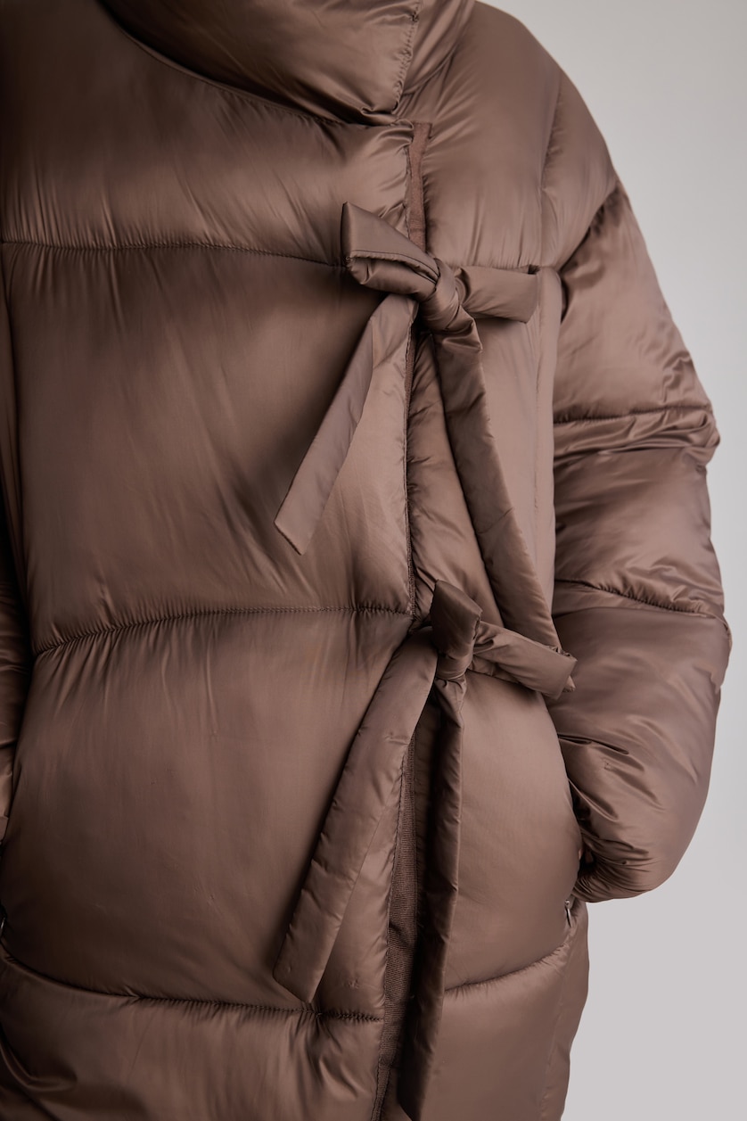 Женщины Коричневый Парка Regular Fit