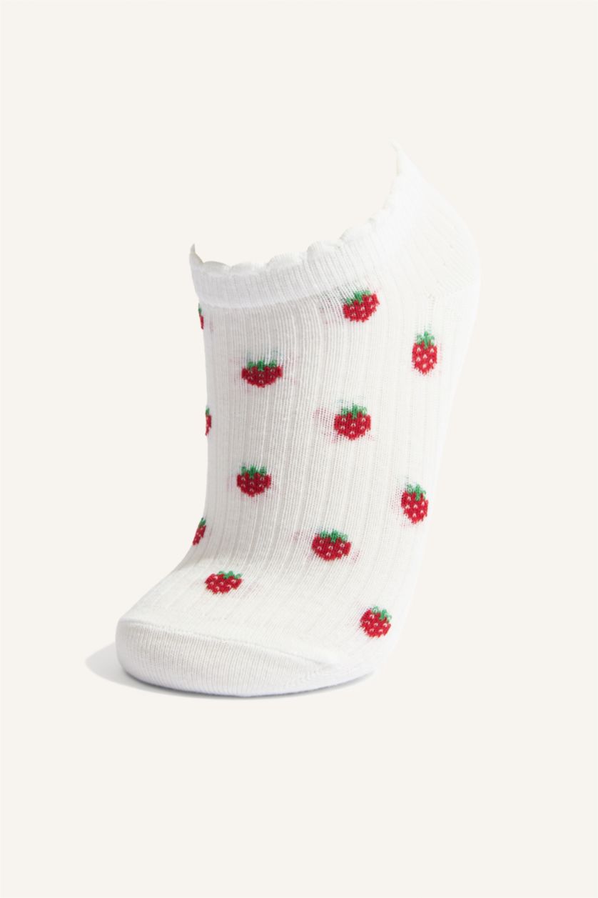 Young Girls - Teen Girls White Girl Low Cut Socks