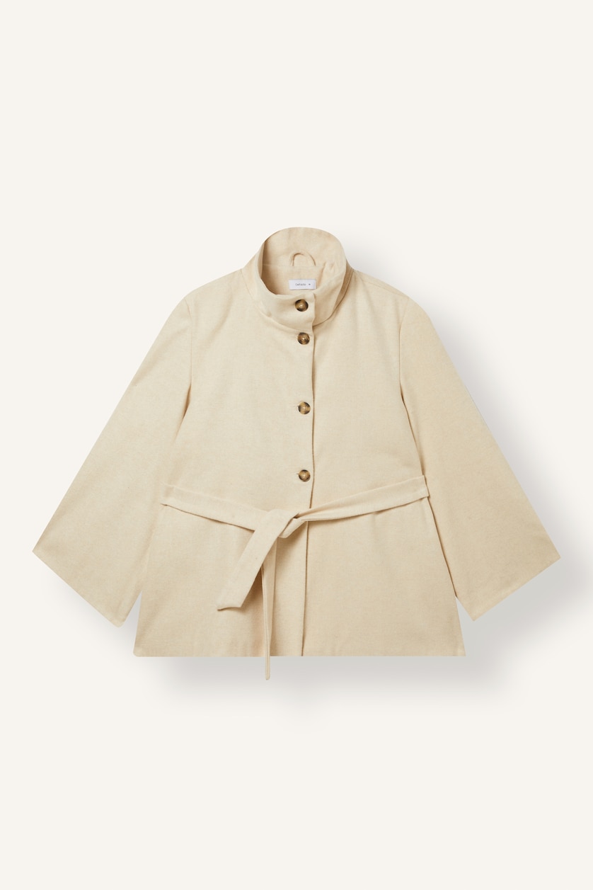 نساء بيج فاتح Jacket