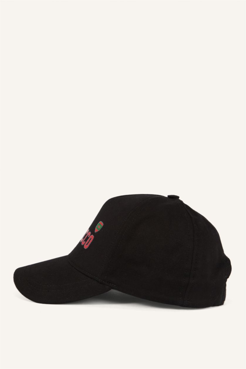 رجال أسود Man Morocco Cotton Cap