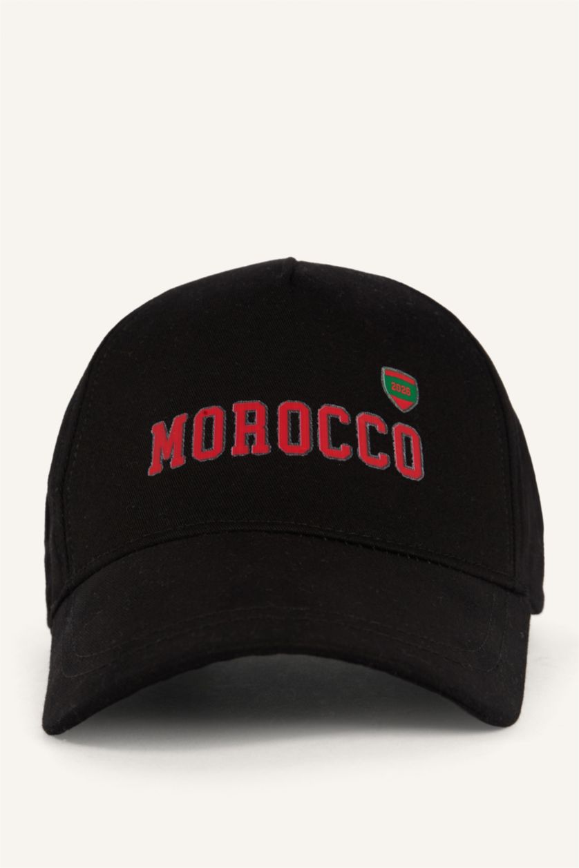 رجال أسود Man Morocco Cotton Cap