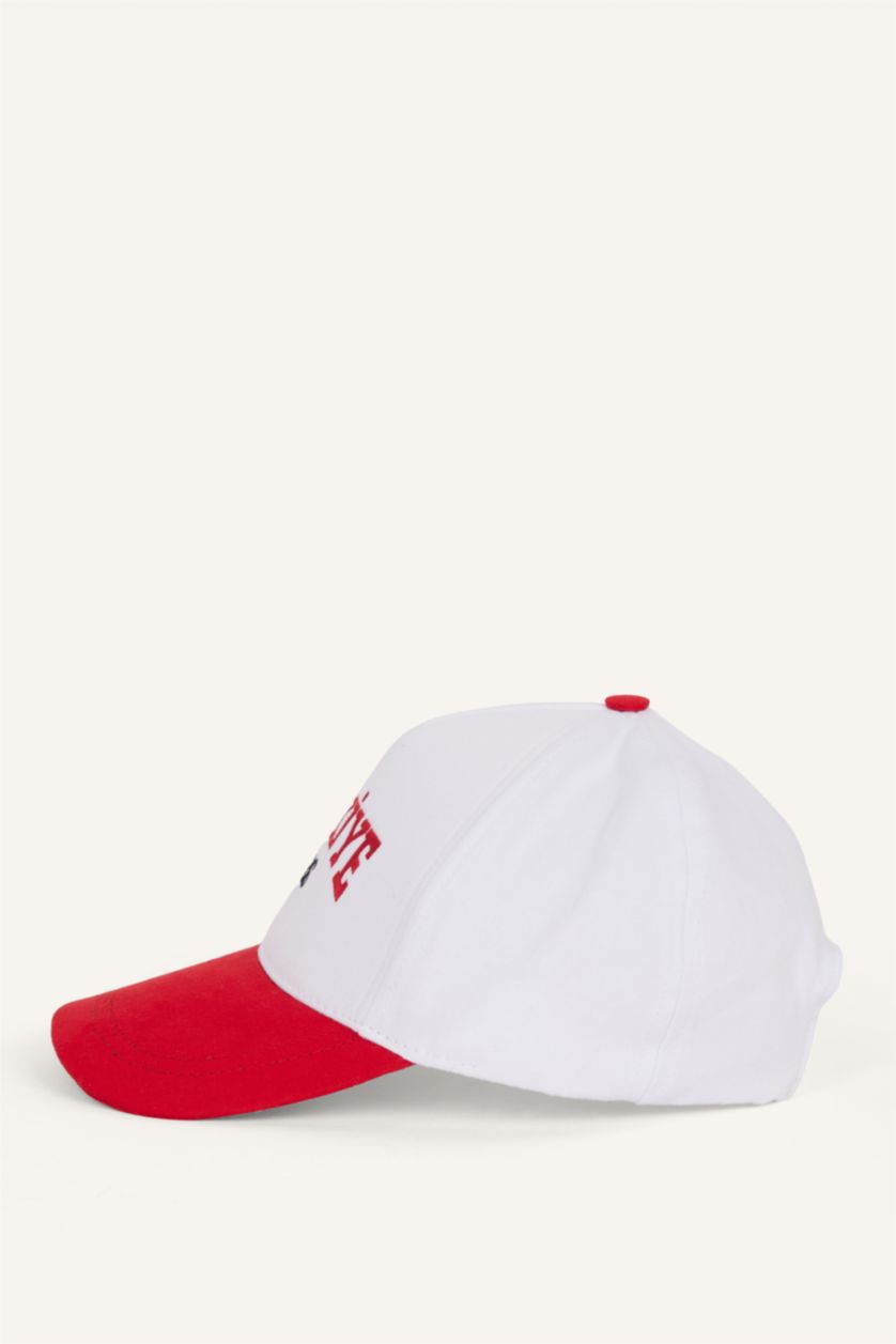 Men Red Man Cotton Hat