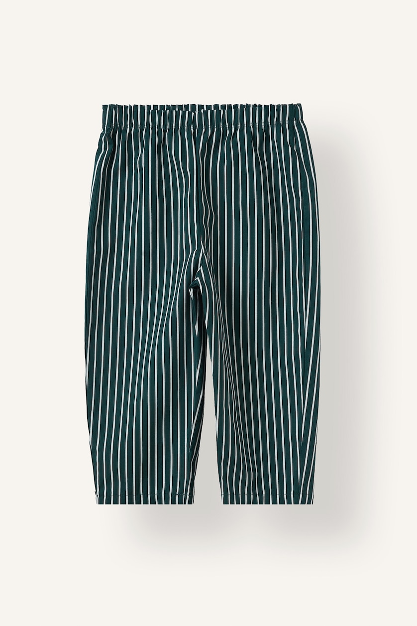 Baby Boys Ecru 2 piece Regular Fit Woven Pajamas