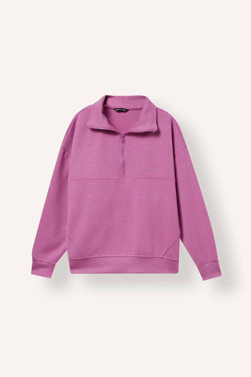 Girls & Teens Light Purple Woman Relax Fit Slogan Sweatshirt