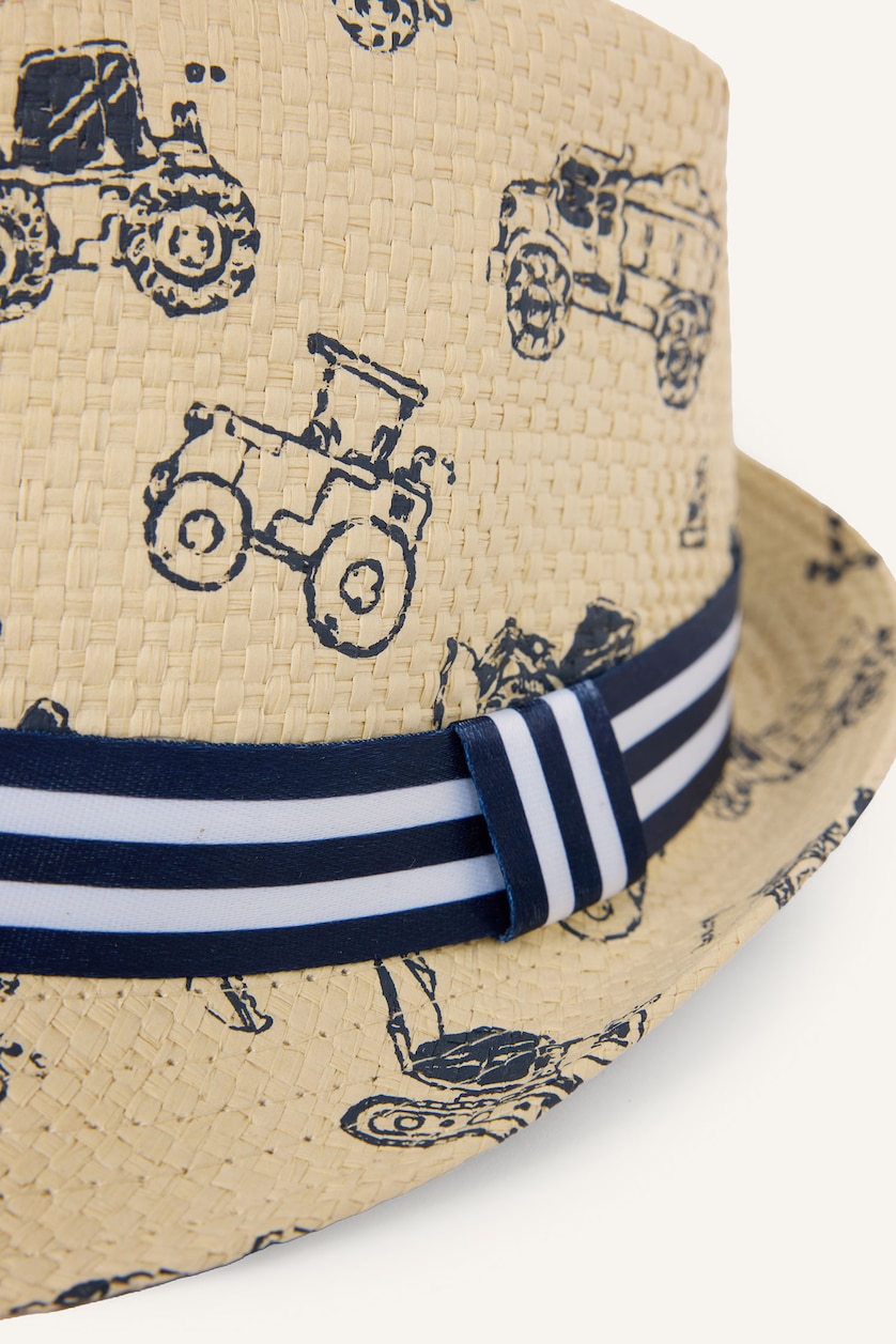 Young Boys - Teen Boys Beige Boy Straw Hat