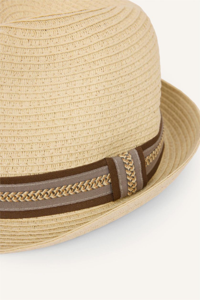Young Boys - Teen Boys Beige Boy Straw Hat