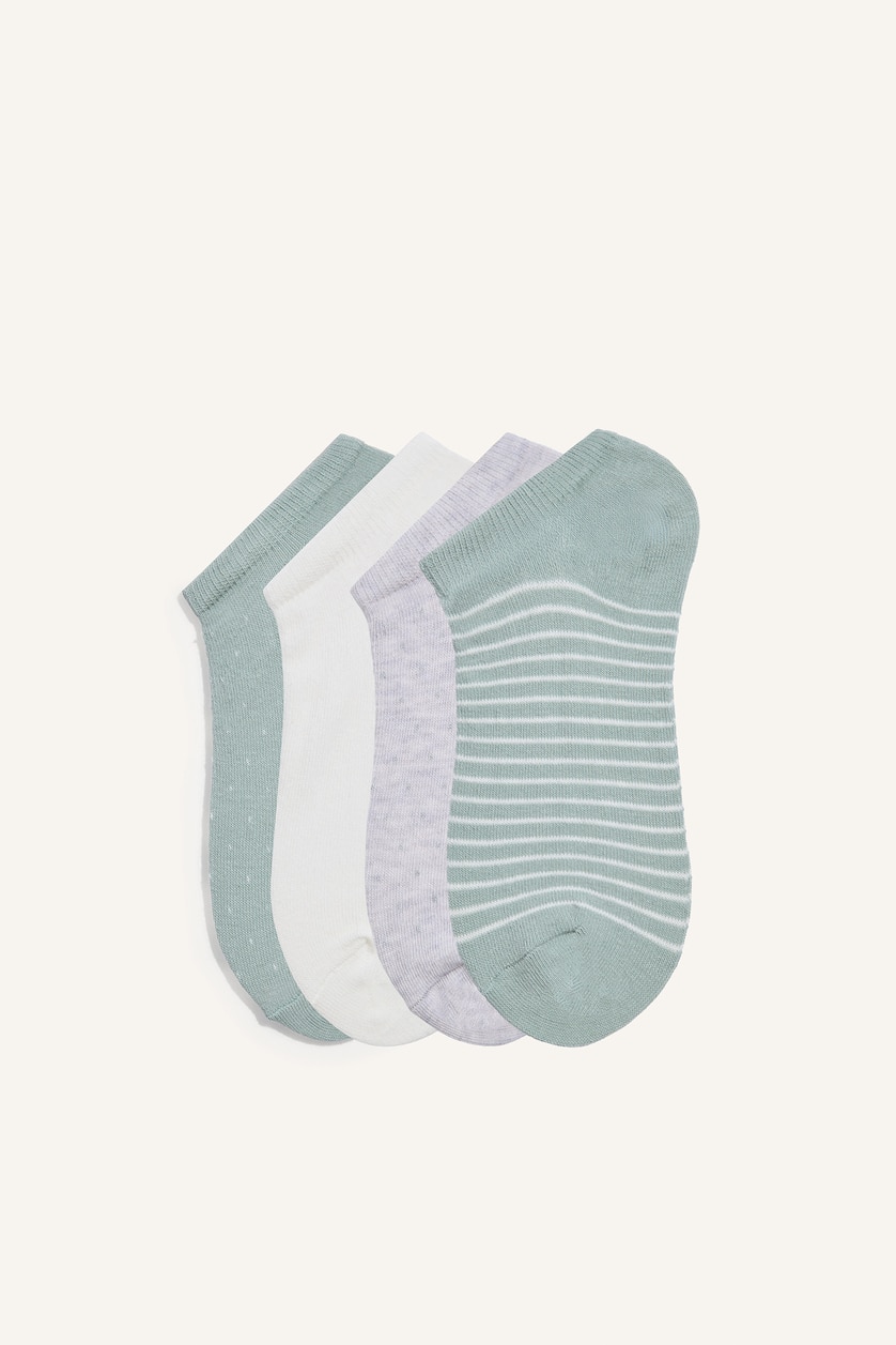 نساء Karma 5 Piece Cotton Step Socks