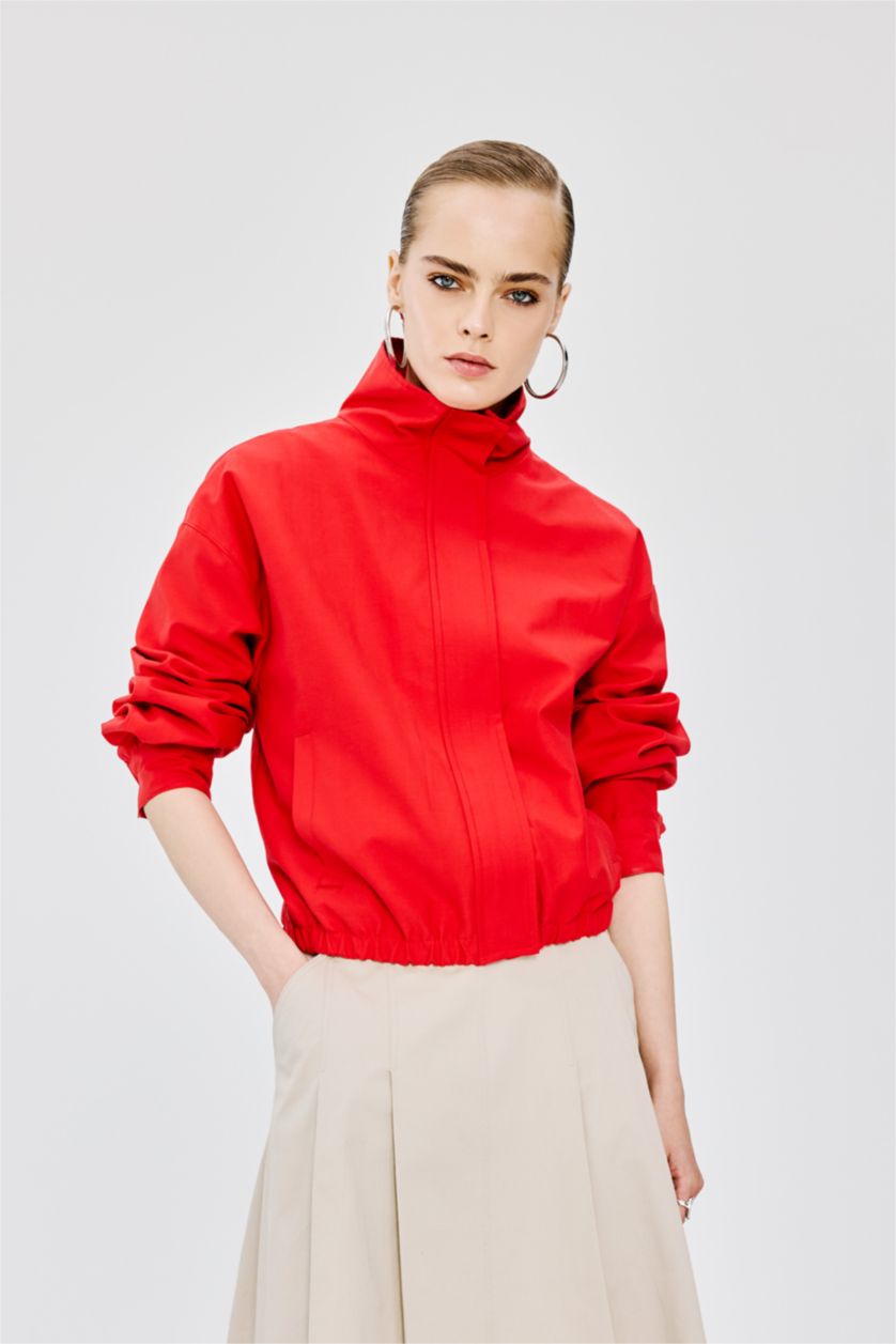 Women Red Blazer