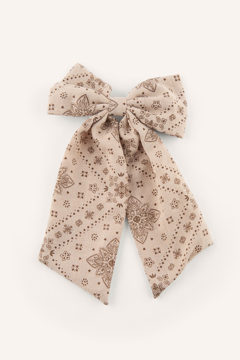 Women Beige Woman Hair Clip