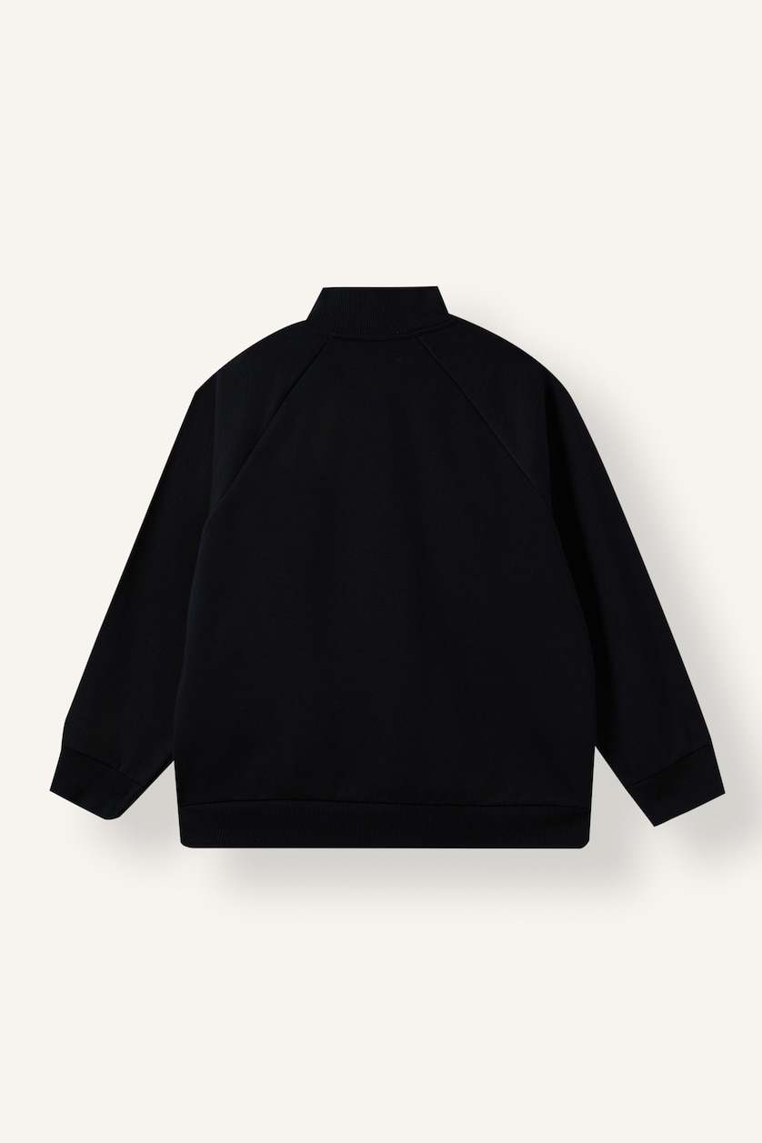 Young Boys - Teen Boys NAVY Oversize Fit Soft Hairy Inside Sweatshirt