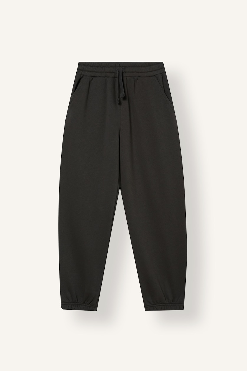 BOYS & TEENS Anthracite طقم قماش سميك قصة عادية