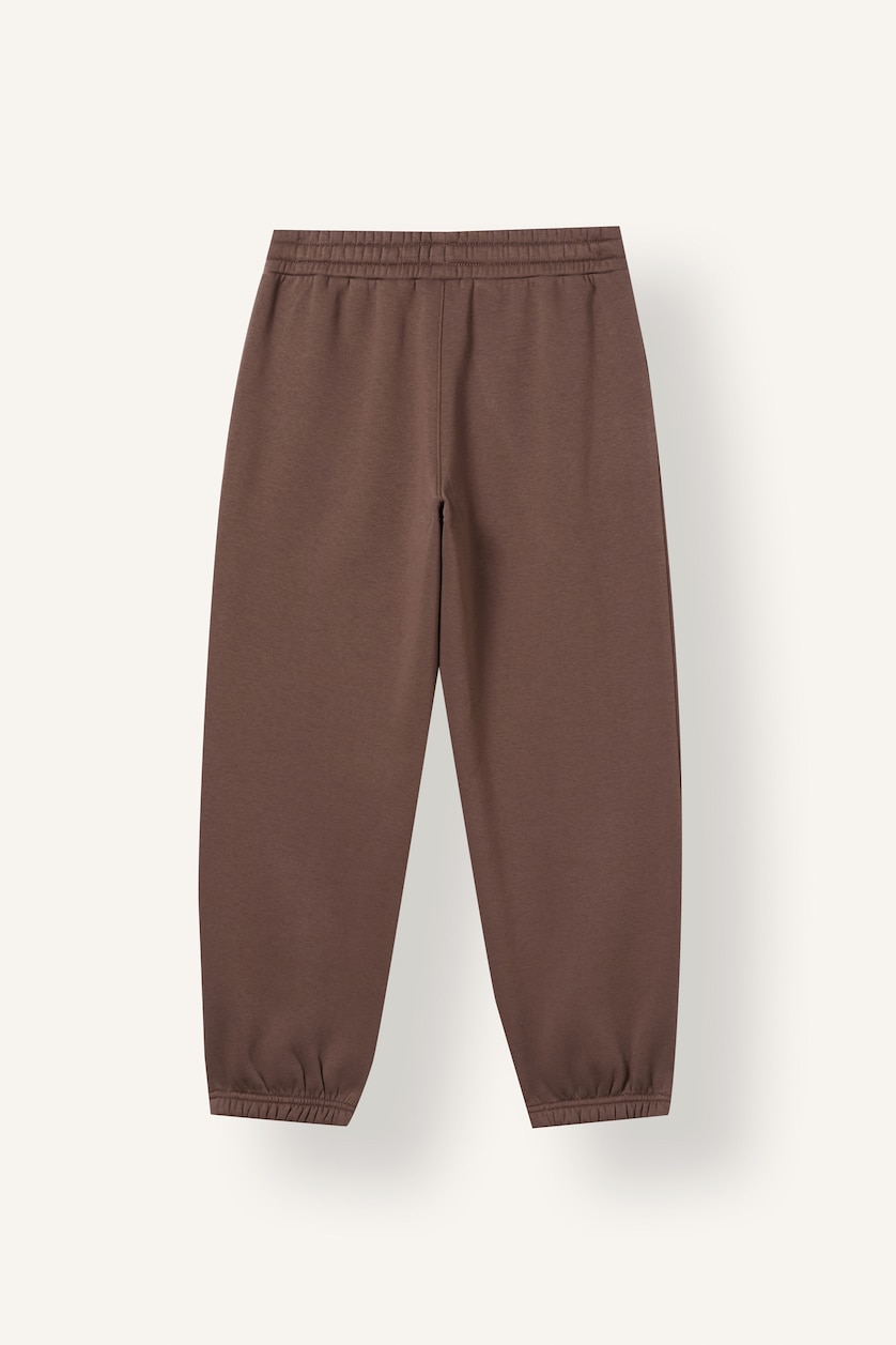 BOYS & TEENS Ecru طقم قماش سميك قصة عادية