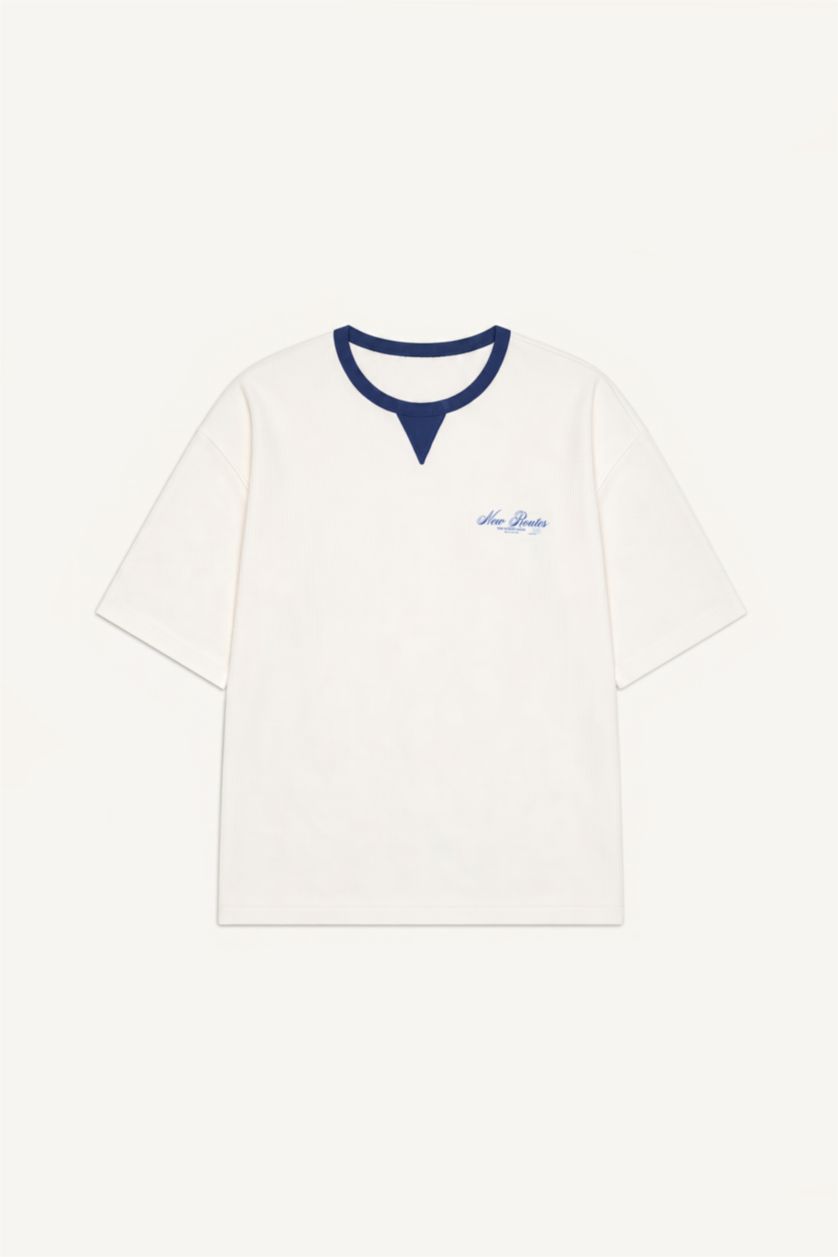 Men Sax Boxy Fit Short Sleeve T-Shirt