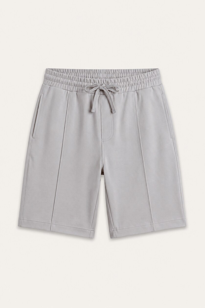 MAN Light Grey Relax Fit Shorts