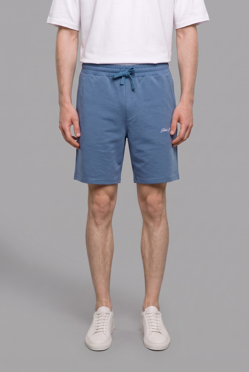 MAN Blue Relax Fit Shorts