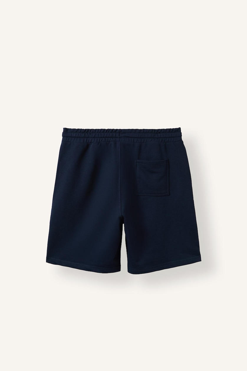 Men NAVY Relaxed Fit Elastic Waist Shorts