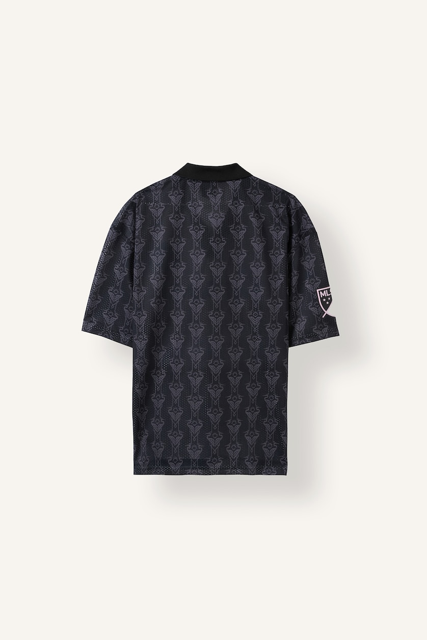Men Anthracite Boxy Fit Short Sleeve T-Shirt