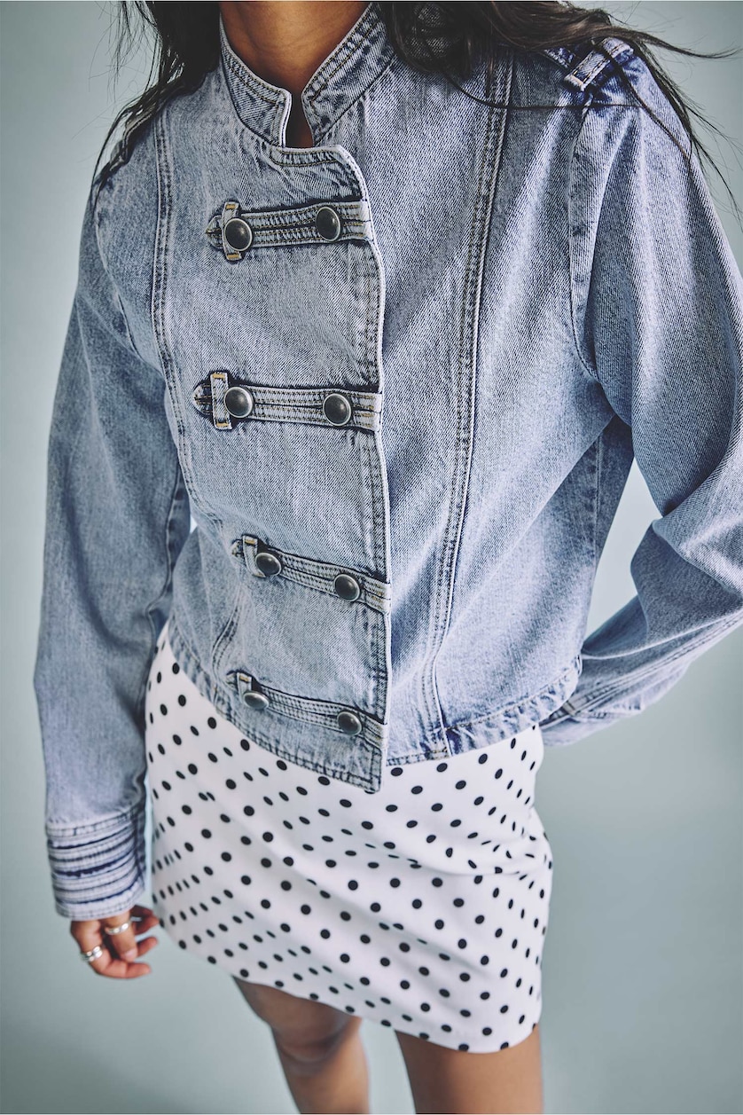 Women Light Blue Jacket