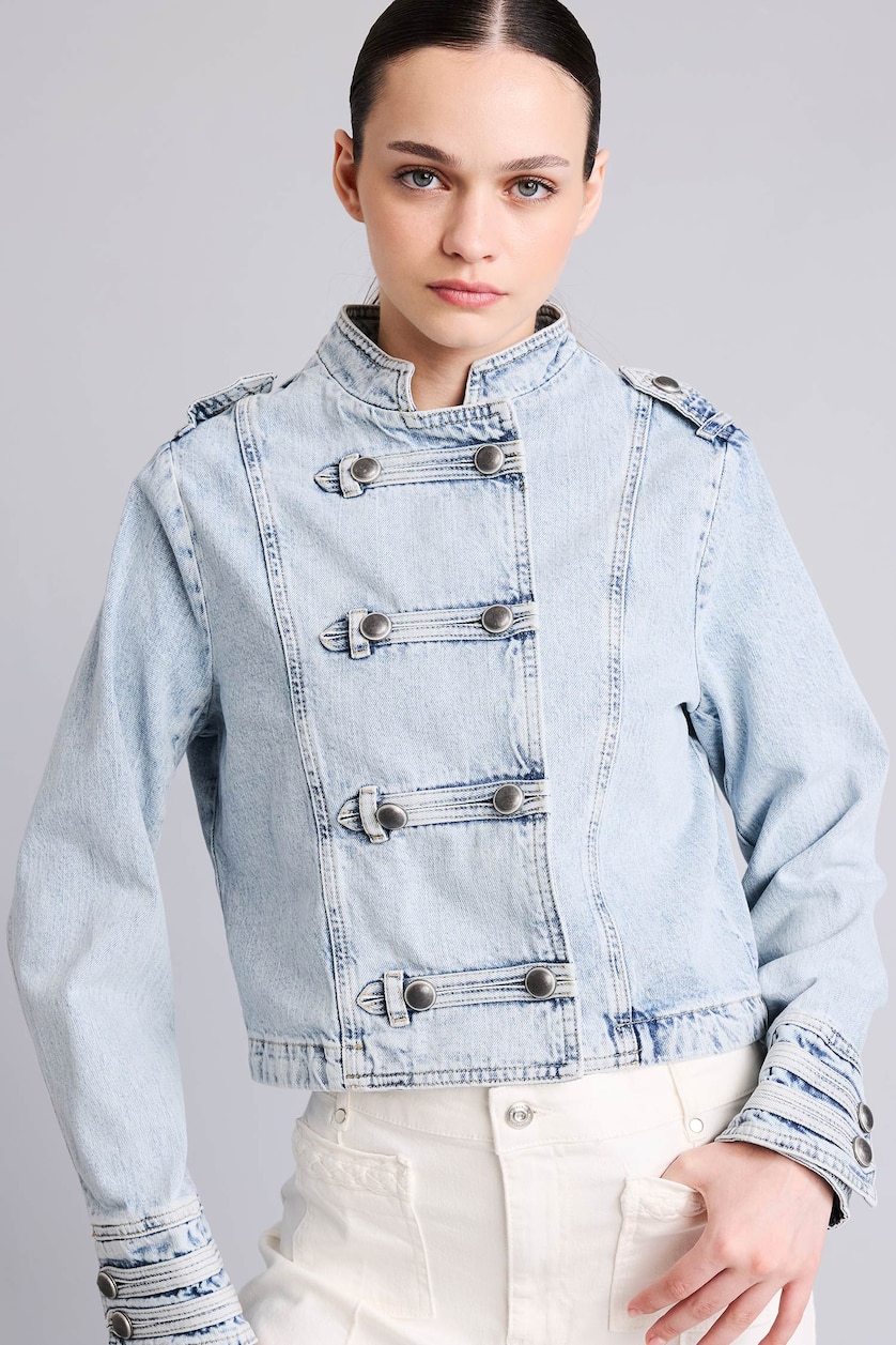 Women Light Blue Jacket