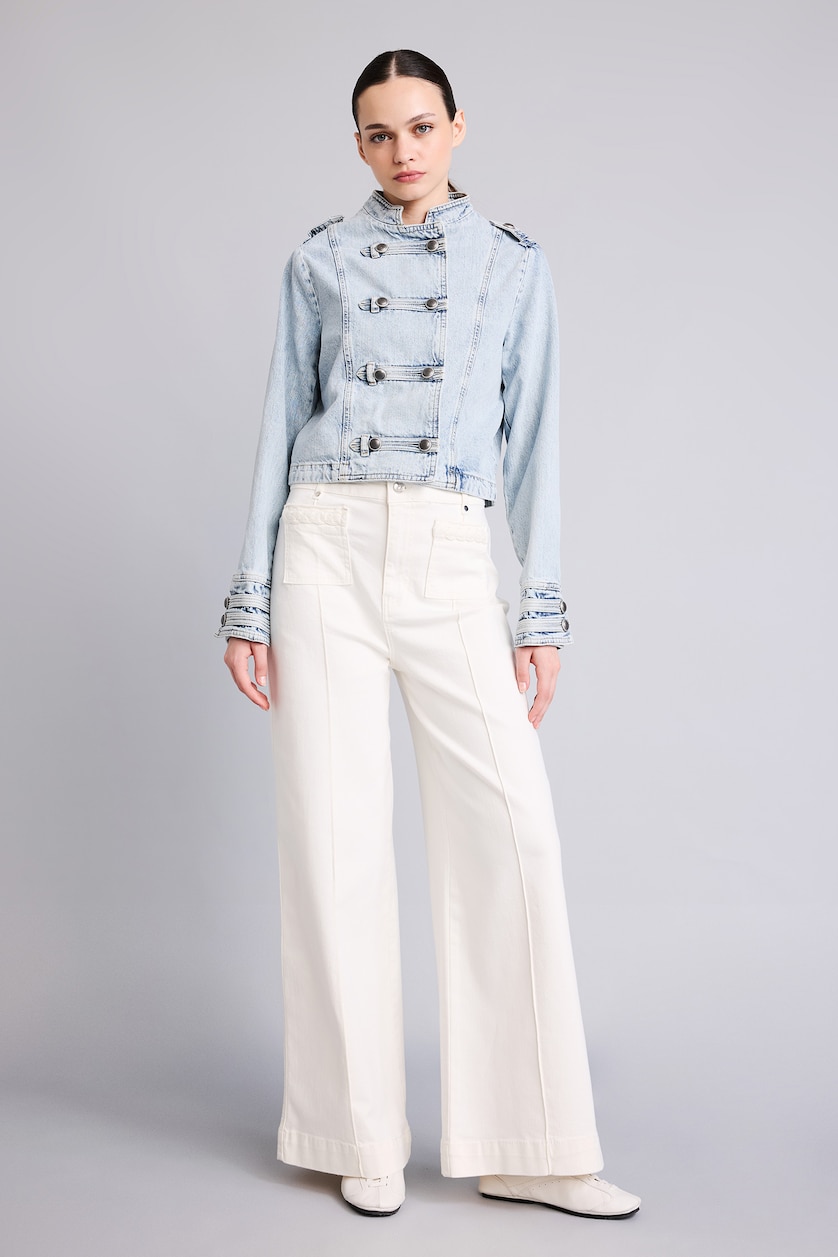 Women Light Blue Jacket