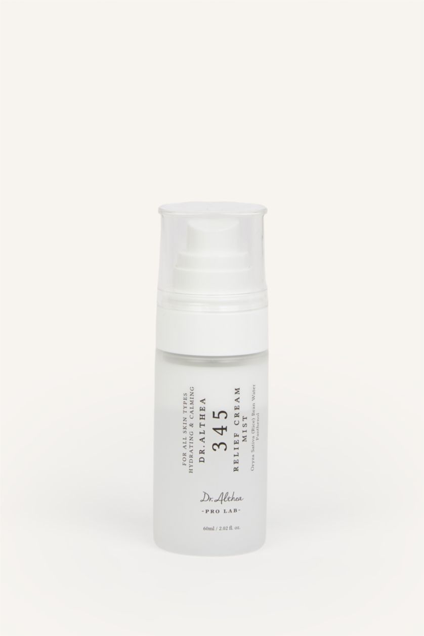 Woman White بخاخ Dr. Althea 345 Relief Cream Mist بخلاصة الأرز لترطيب وتهدئة البشرة 60 مل