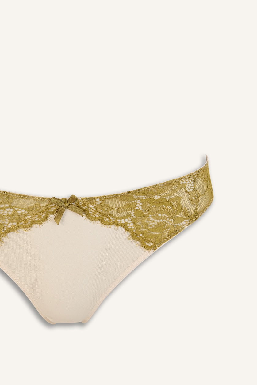 Women Khaki Lace