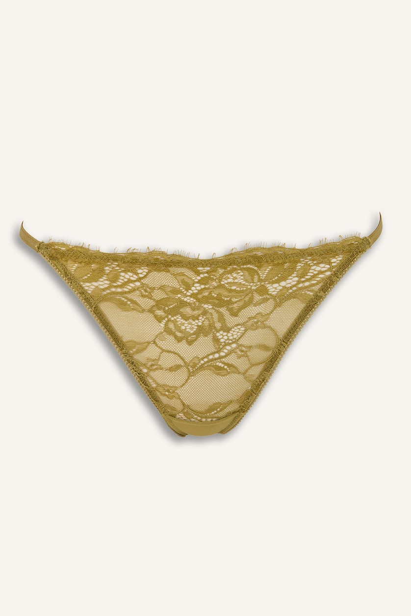 Women Khaki Lace